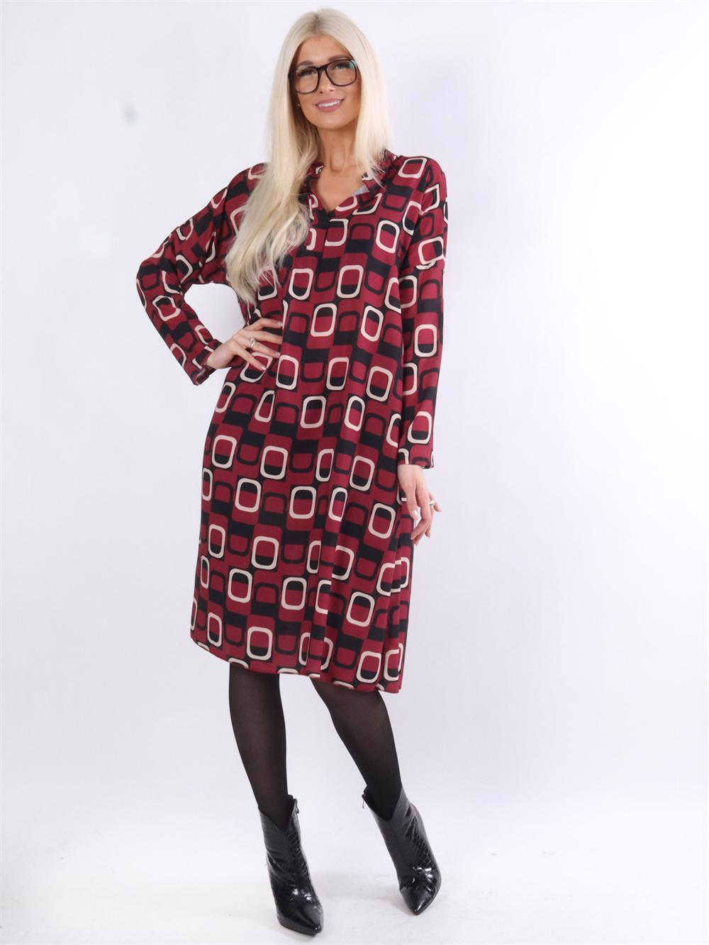 Safira - Skjortklänning i lös passform